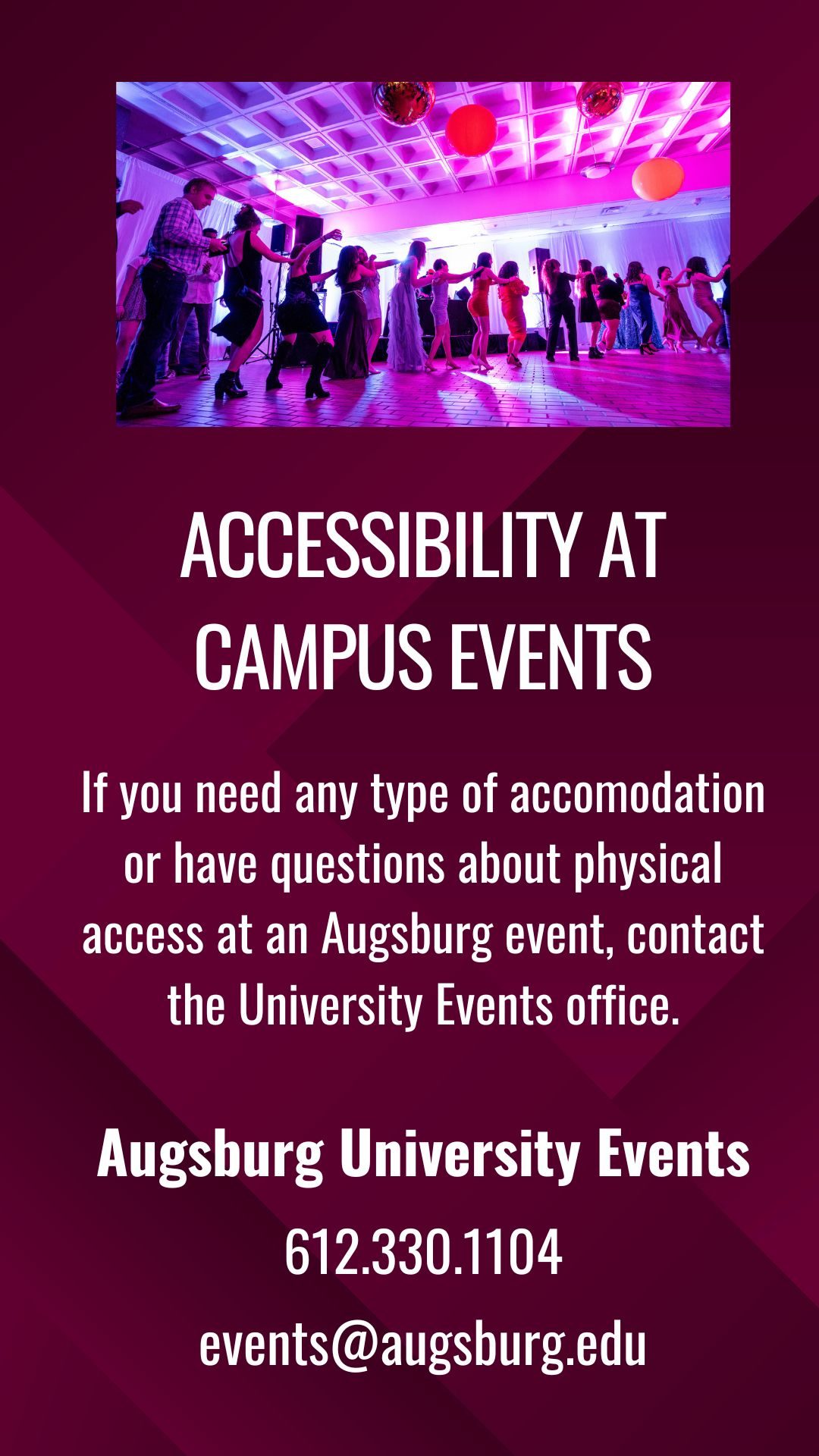 Accessibility Screen