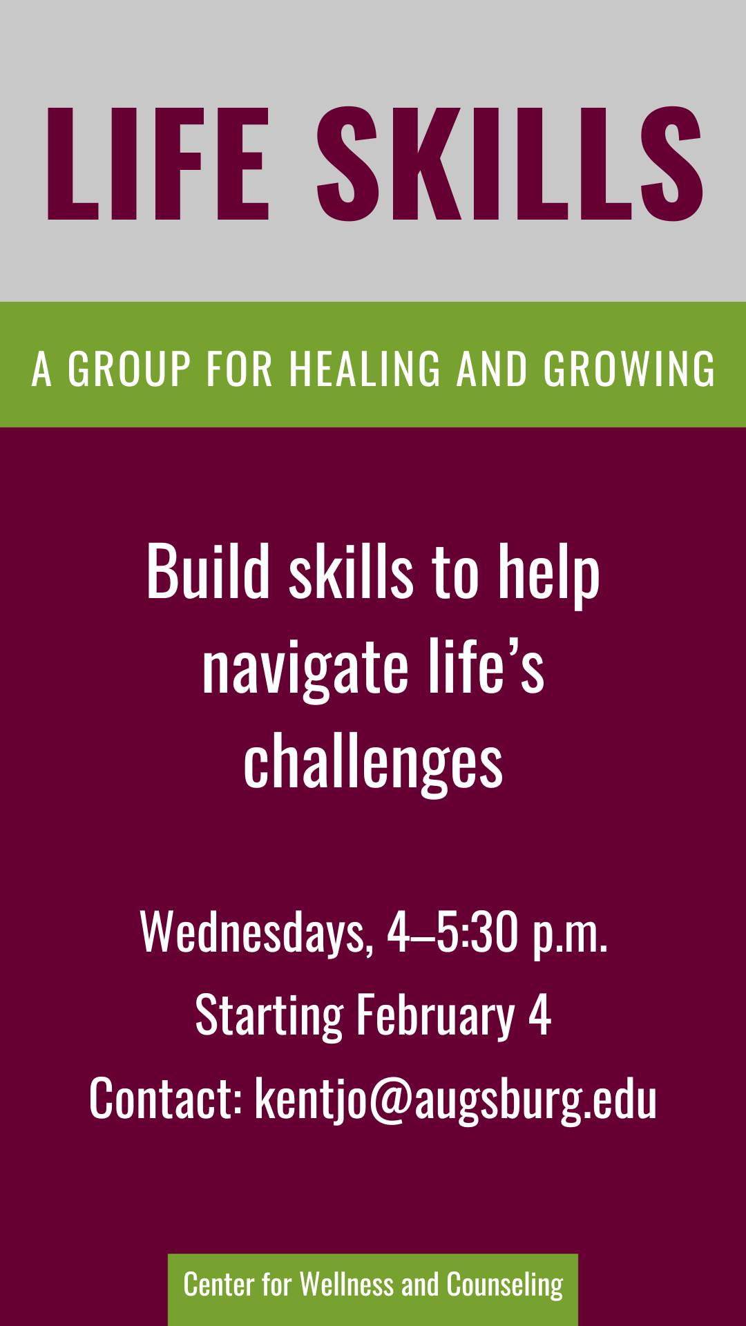 CWC Life Skills Digital Screen