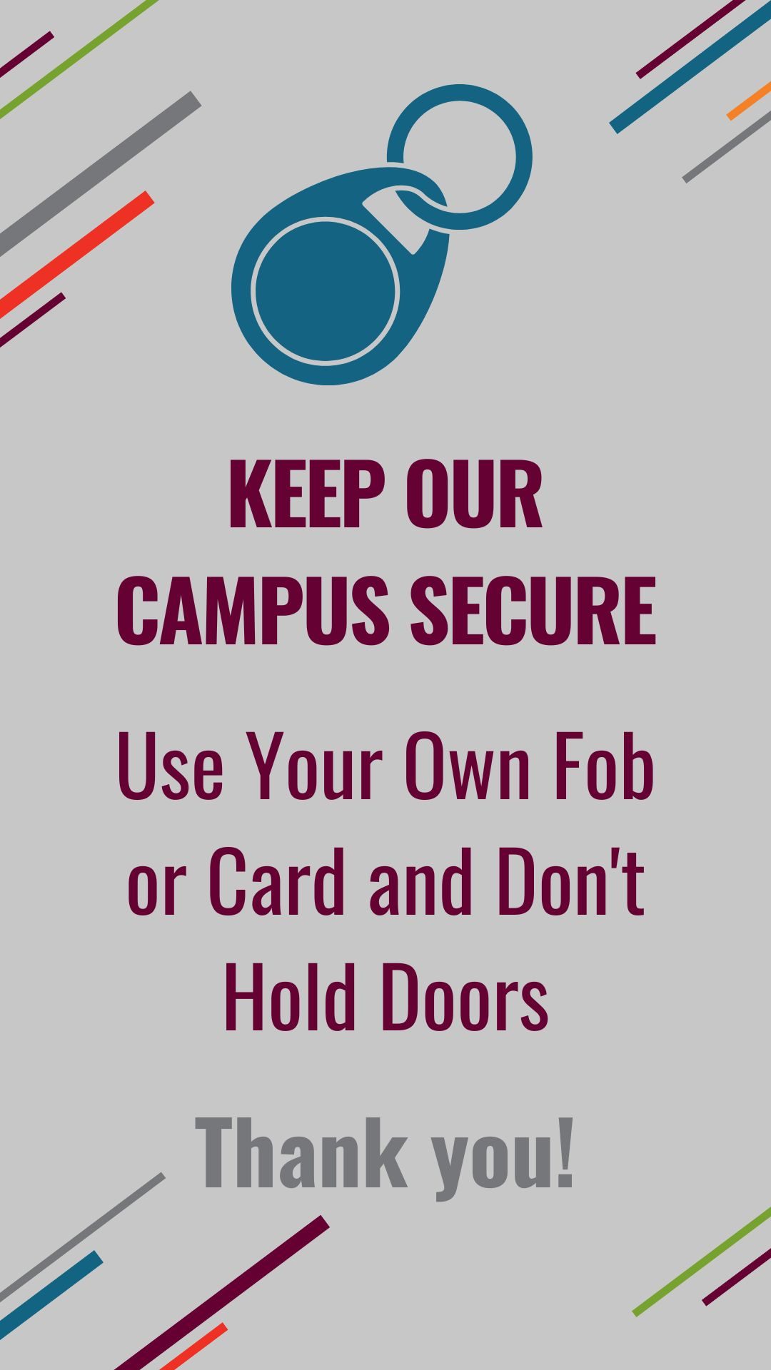 Keep campus secure (1)